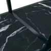 vidaXL Konsolentisch Schwarz 180x35x75,5 cm Hartglas Produktbild-Vorschau 6