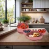 Silikónové detské riady detský krab set 9 kusov tmavoružová Náhľad obrázku produktu 9