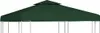 vidaXL Pavillon-Ersatzdach 310 g/m² Grün 3x3 m Produktbild-Vorschau 6