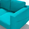 Dekoria Bezug für Norsborg 2-Sitzer Sofa, türkis, Norsborg Produktbild-Vorschau 3