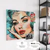 Magnettafel 50x50cm Pinnwand Whiteboard beschreibbar - Pop Produktbild-Vorschau 4