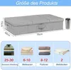 2 Stück Faltbarer Aufbewahrungsbox, 15cm Hoch Flach Produktbild-Vorschau 3