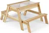 COSTWAY 2 in 1 Kindersitzgruppe mit Matschtisch, Outdoor Produktbild-Vorschau 1