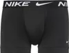 A close-up front view of black Nike boxer briefs. Produktbild-Vorschau