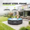 VirtuFit Rundpool Ø 244 x 76 cm mit Filterpumpe Produktbild-Vorschau 5