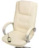 BELIANI Massagesessel Beige Kunstleder Verschromtes Metall Produktbild-Vorschau 7