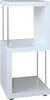 Standregal Weiß Regal 30x65x30 cm modernes Bücherregal Produktbild-Vorschau 2