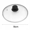 Pokrywka do garnka MIKONI Ø 18 cm | CZARNA – UCHWYT | Podgląd zdjęcia produktu 3