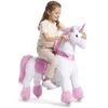 PonyCycle dla dzieci w wieku 7+ Pluszowy jednorożec na Podgląd zdjęcia produktu 9