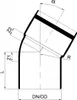 Poloplast POLO-KAL XS, Bogen, DN 90/30, 1 Stk. Produktbild-Vorschau 2
