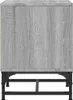 vidaXL Nachttisch mit Glastür Grau Sonoma 35x37x50 cm Produktbild-Vorschau 6