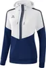 erima Squad Kapuzensweat 40 weiß/new navy/slate grey Produktbild-Vorschau 1