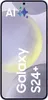 A marketing image for a Samsung Galaxy S24+ phone, featuring the text 'AI' and stylized stars. Produktbild-Vorschau