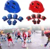 7 Teile/satz Kinder Roller Skating Skateboard Ski Helm Arm Produktbild-Vorschau 2