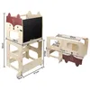 2 in 1 Learning Tower für Kinder,Montessori Stehhilfe mit Produktbild-Vorschau 7