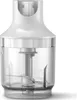 Close-up of a food chopper attachment for an immersion blender. Voir les images du produit