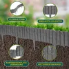 Faziango 20 Stück Rasenkante Holzoptik Beeteinfassung Produktbild-Vorschau 6