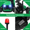 Kinder Elektro Traktor mit abnehmbarem Anhänger & Produktbild-Vorschau 3