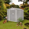 HATTORO S100 Gerätehaus Metall Gartenhaus Metallgartenhaus Produktbild-Vorschau 4