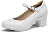 DREAM PAIRS Dame Mary Janes Pumps Chunky High Heel Kleid Produktbild-Vorschau 1