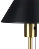 BELIANI Tischlampe Schwarz und Gold mit Kegelschirm und Produktbild-Vorschau 4