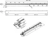 Ausziehtischführung ALU 77, Auszugslänge 2543 mm, Platten Produktbild-Vorschau 3