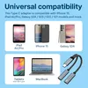 MMOBIEL Dual USB-C Splitter Kopfhörer Adapter und Laden - Produktbild-Vorschau 5
