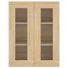 vidaXL Armadio a muro rovere Sonoma 69,5x34x90 cm Anteprima dell’immagine prodotto 7