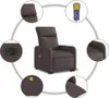 vidaXL Elektrischer Massagesessel mit Aufstehhilfe Produktbild-Vorschau 7