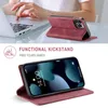 iPhone 14 Pro Max Brieftasche Hülle, Retro Kunstledertasche Produktbild-Vorschau 3