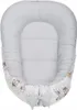 Babynest Set Babymam 7-teilig Baumwolle Minky Grau Produktbild-Vorschau 10