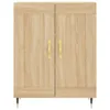 vidaXL Deska wysoka dąb sonoma 69,5x34x180 cm Materiał Podgląd zdjęcia produktu 9