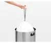 Brabantia Touch Bin, 60 l, rond, noir, manuel, 40 cm, 400 Voir les images du produit 11