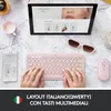 Logitech K380 Multi-Device, mini, bezprzewodowa, Bluetooth, Podgląd zdjęcia produktu 2