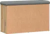vidaXL Lavice na boty Artisan dub 82x32x50 cm Materiál na Náhled obrázku produktu 4