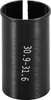 30,9 bis 31,6 mm Fahrrad Sattelstützenrohr Adapter Produktbild-Vorschau 1