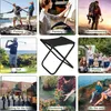 Campinghocker, Klapphocker mit Tragetasche, Gestell aus Produktbild-Vorschau 5