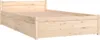 vidaXL Bett mit Schubladen 90x200 cm Produktbild-Vorschau 3