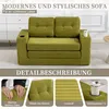 2 Sitzer Sofa Cord modulares Sitzsack Sofa mit Produktbild-Vorschau 10