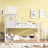 Letto a castello 90x200cm, letto a castello con ringhiera, Anteprima dell’immagine prodotto 9