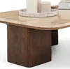 Couchtisch SURAT mit doppelter Tischplatte aus Mangoholz Produktbild-Vorschau 5