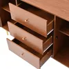 OKWISH Commode 120x40x80 cm - 3 Tiroirs, 2 Portes avec Voir les images du produit 9