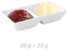 6 Stück Porzellan Butter- & Marmeladenschale 2-tlg. Holst Produktbild-Vorschau 3
