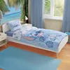 A child's bedroom with a bed featuring Lilo and Stitch bedding. Náhled obrázku produktu