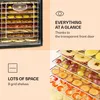 Klarstein, sušička potravín, 700 W, 6 úrovní, 24-hod Náhľad obrázku produktu 3