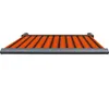SOLUNA Kassettenmarkise Exclusiv 6x1,5 Stoff Dessin 744 Produktbild-Vorschau 2