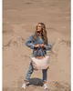 Peterson Sac à main pour femmes Striould Brown-Beige Taille Voir les images du produit 28