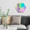 DEQORI Glasbild Echtglas 40x35 cm 'Ananaszauber' Wandbild Produktbild-Vorschau 2