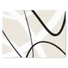 MuchoWow® Mauspad Mousepad Linie - Abstrakt - Minimalismus Produktbild-Vorschau 1