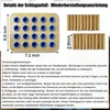 Ergotherapie Steckbrett Holz, Finger Trainingsbrett mit 20 Produktbild-Vorschau 6